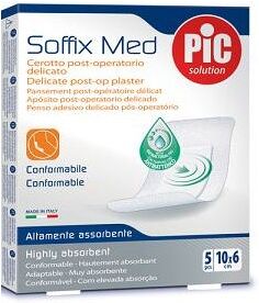 Pic Soffix Med Cerotto Post Operatorio Delicato 10x6 cm 5 Pezzi