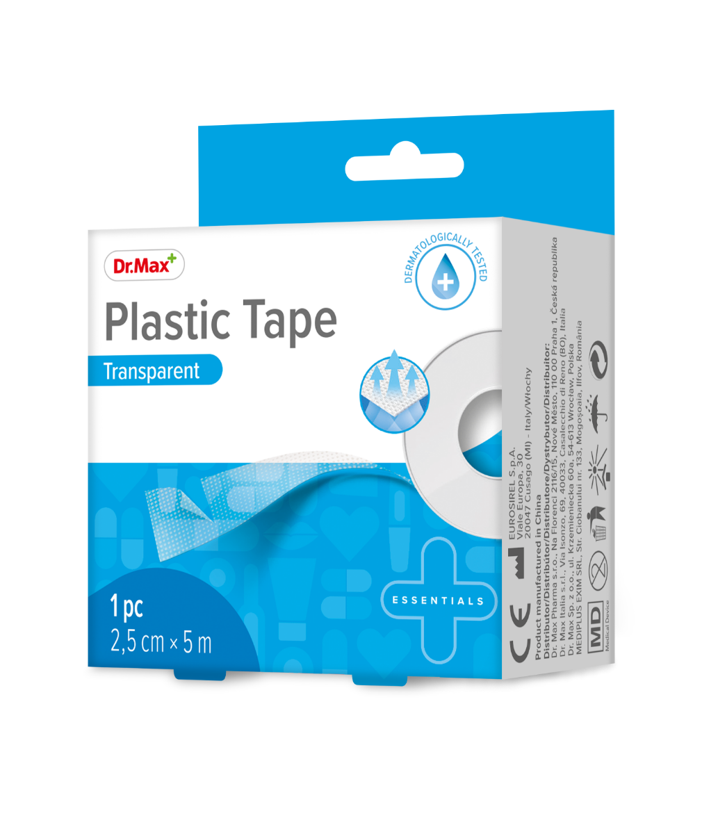 Dr.Max Plastic Tape Transparent 2,5 cm x 5 m