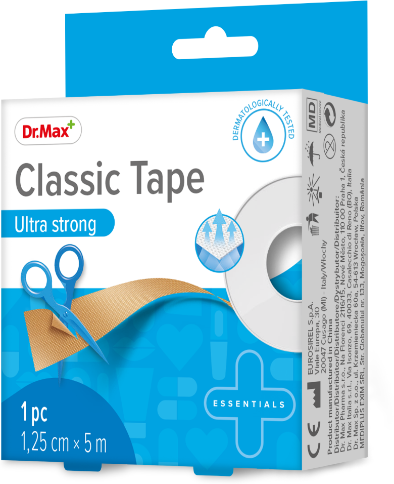 Dr.Max Classic Tape Ultra Strong 1,25 cm x 5 m