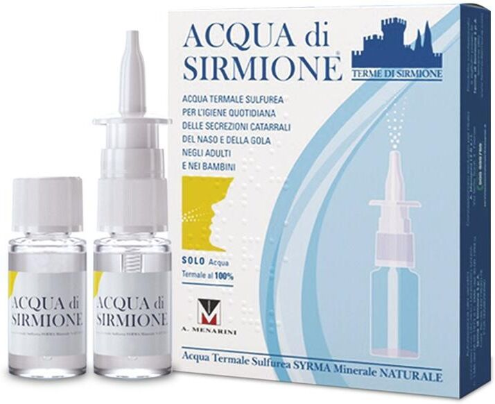 Acqua Di Sirmione Soluzione Nasale 6 Flaconcini 15 ml