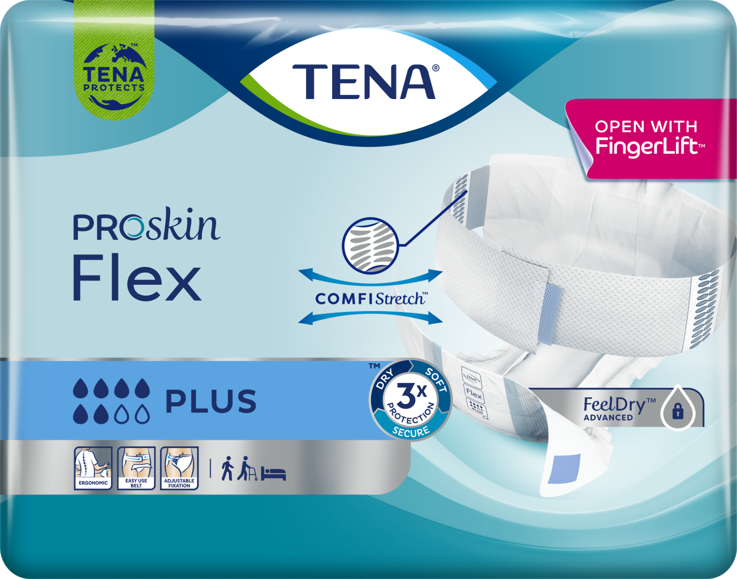 Tena Flex Plus L 30 Pezzi