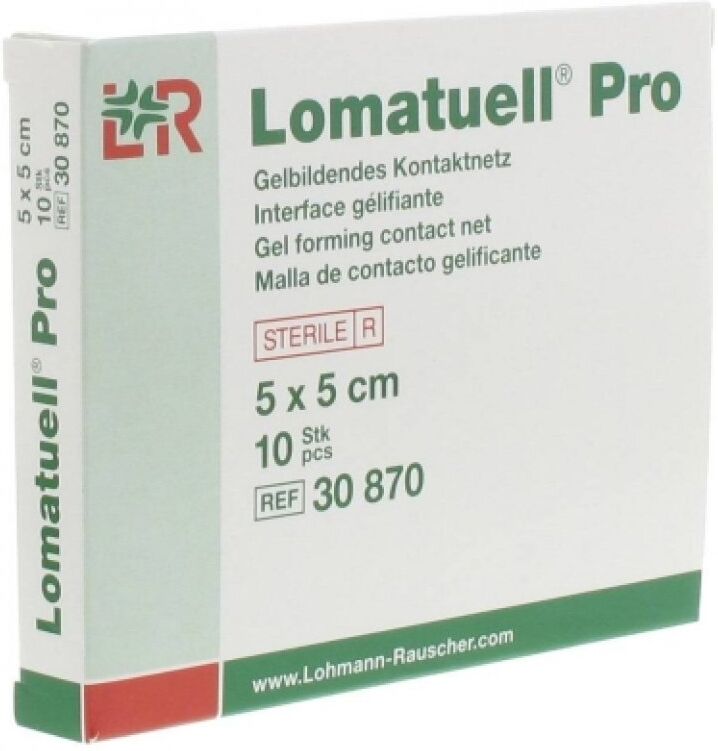 Lohmann & Rauscher Lomatuell Pro 5X5Cm 10 Pezzi