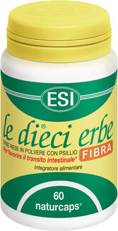 Esi Le Dieci Erbe Fibra Integratore Transito Intestinale 60 Naturcaps