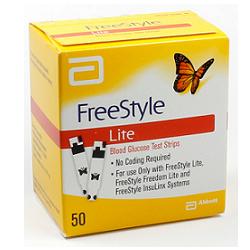 Abbott Freestyle Lite Strisce Reattive Glicemia 50 Pezzi