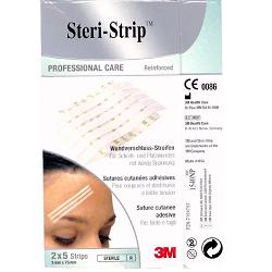 3M Steristrip Cerotto Sterile Per Sutura Piccole Ferite 3x75 mm 10 Pezzi