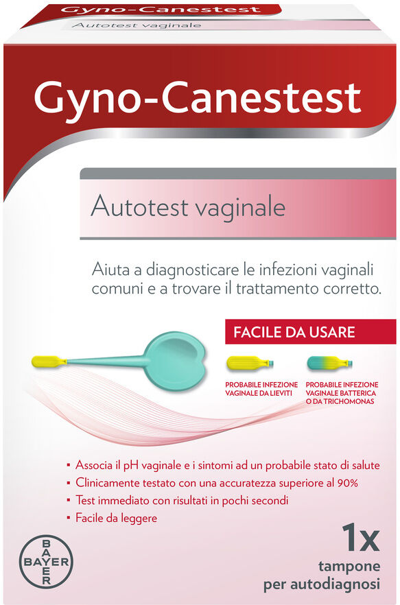 Gynocanesten Gyno-Canestest Tampone Vaginale Autodiagnosi