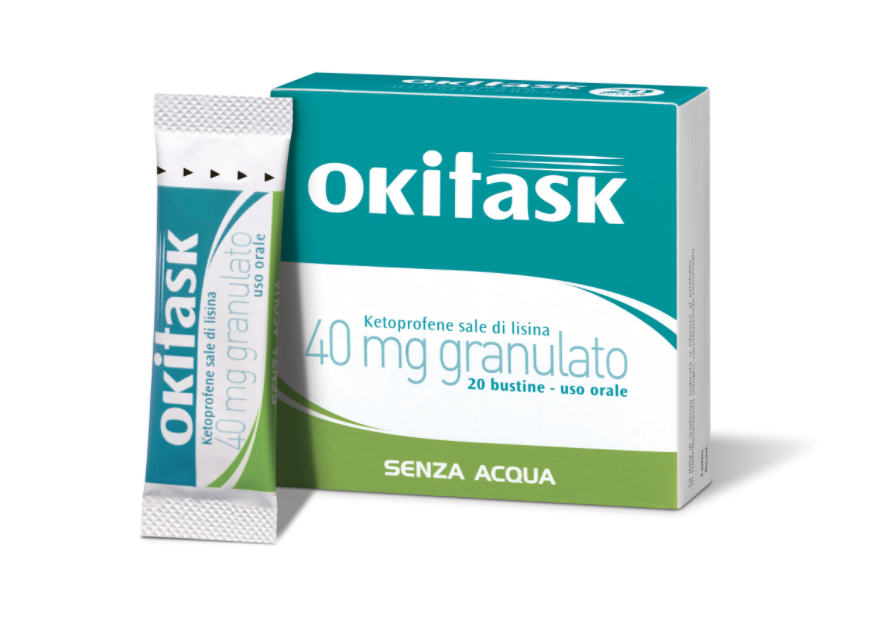 Oki task Soluzione Orale Granulato 20 Bustine 40 mg