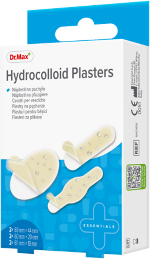 Dr.Max Drmax Hydrocol Plasters 6 Pezzi