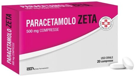 Zeta farmaceutici PARACETAMOLO ZETA 20CPR 500MG