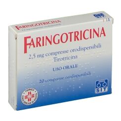 SIT Faringotricina 2,5 Mg Tirotricina 20 Compresse Orodispersibili