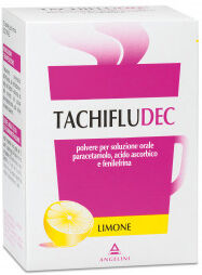 Angelini pharma TACHIFLUDEC 10 Bustine LIMONE