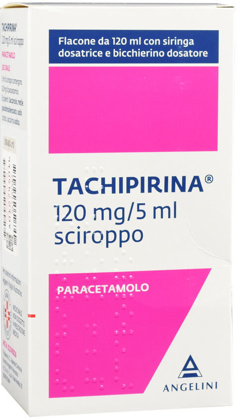 Angelini pharma Tachipirina Sciroppo 120mg/5ml 120ml