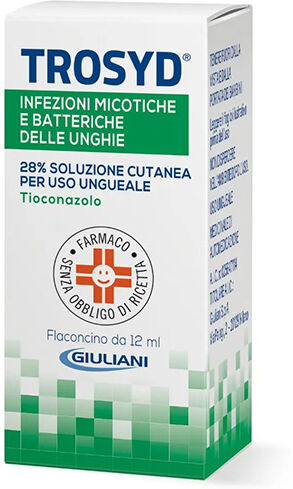 Giuliani Trosyd Soluzione cutanea per uso ungueale 12ml 28%