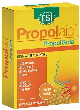 ESI Propolaid Propolgola Masticabile Gusto Miele 30 Tavolette