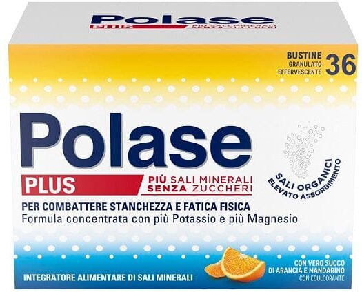 POLASE Plus Integratore 36 Bustine Gusto Arancia E Mandarino