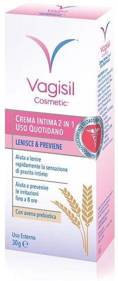 VAGISIL Crema Intima 2 In 1 Uso Quotidiano 30 g