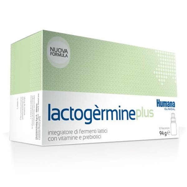 HUMANA Lactogermine Plus Integratore 12 Flaconcini