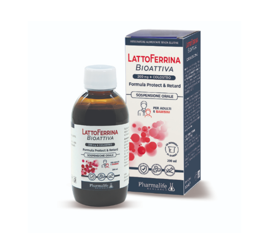 Pharmalife Research Lattoferrina Bioattiva Sciroppo 200 Ml