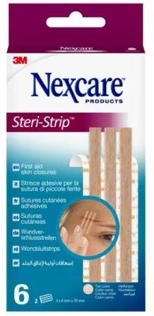 3M Steristrip Skin 6x75mm 6str