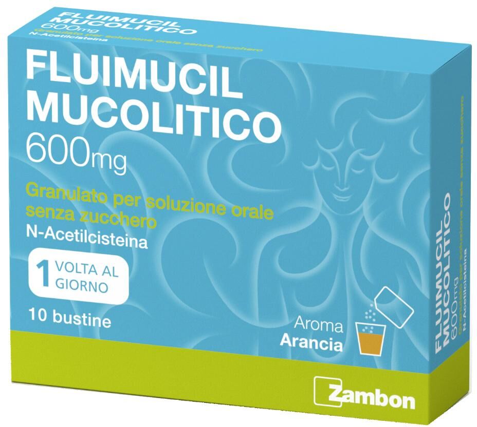 Zambon Fluimucil Mucol*os 10bust600mg