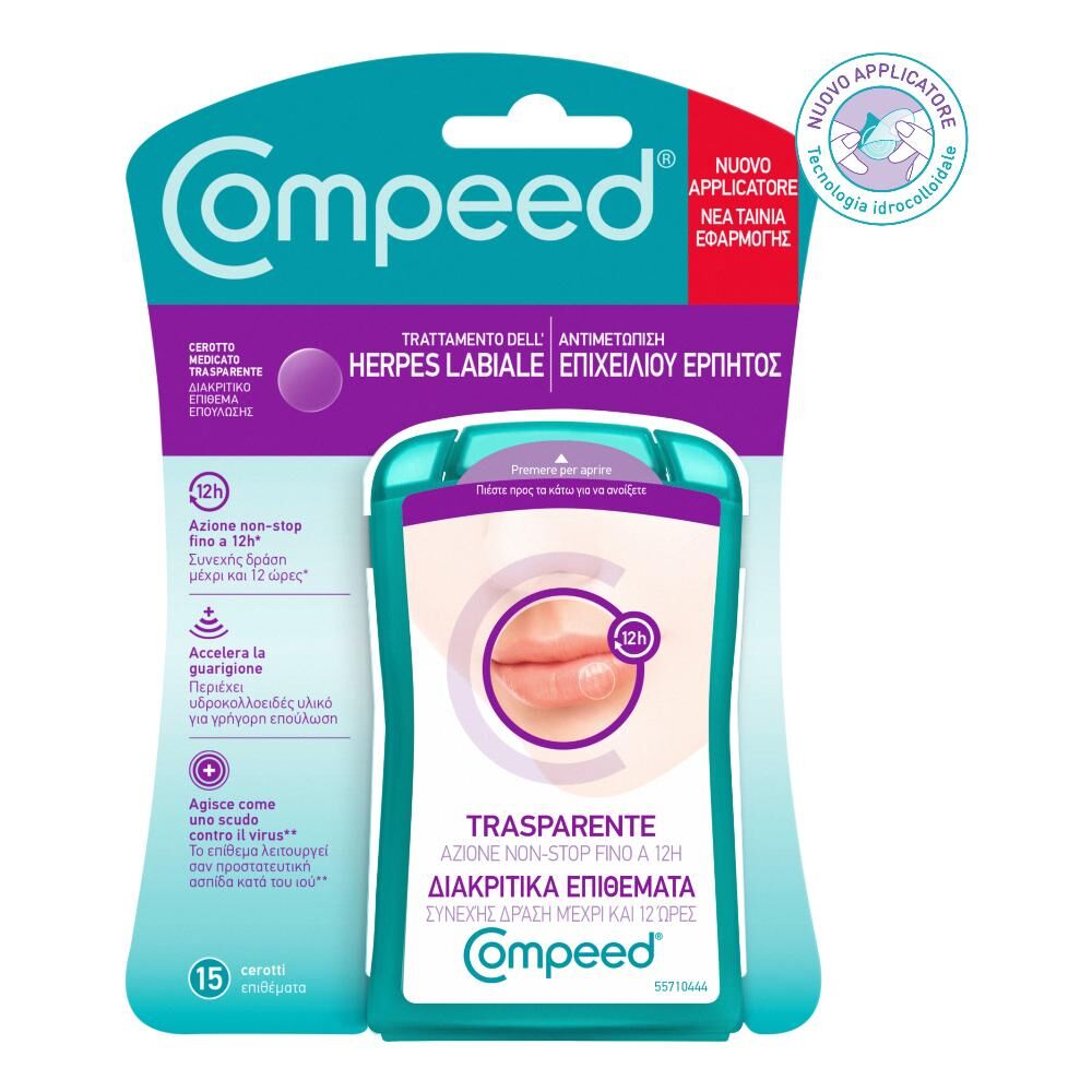 Perrigo Italia Srl Compeed Herpes Labiale 15pz