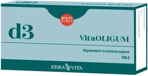 Vitaoligum D-3 20 Fiale Erba Vita