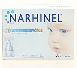 HALEON ITALY Srl Novartis Narhinel Filtro Aspiratore Nasale 10 Ricambi Usa E Getta