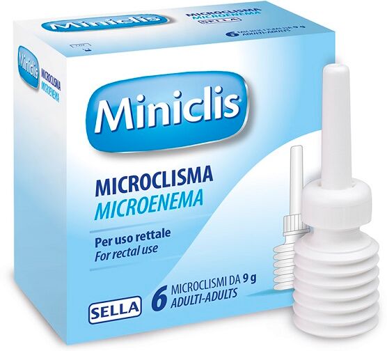 Sella srl Miniclis Adulti 6 Microcl.9g