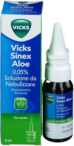 Procter &amp; gamble srl VICKS SINEX ALOE SOLUZIONE DA NEBULIZZARE 15ML 0,05%