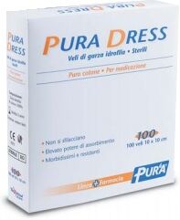 SIXTEM LIFE Srl GARZA PURA DRESS 10X10CM 100PZ