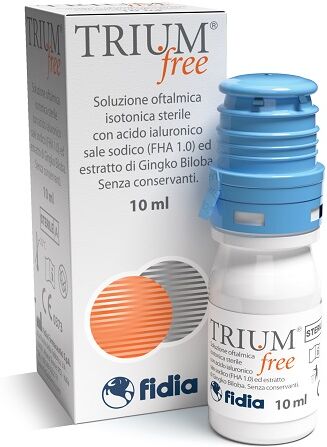 Fidia farmaceutici spa TRIUM FREE Coll.10ml