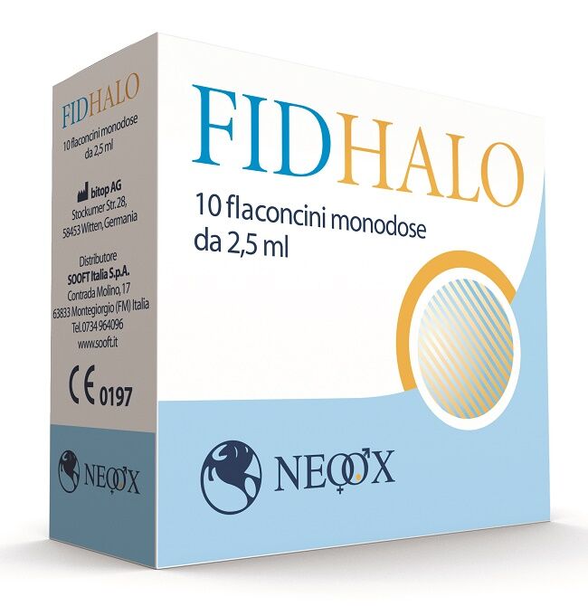 Fidia farmaceutici spa FIDHALO 10FL MONODOSE 2,5ML
