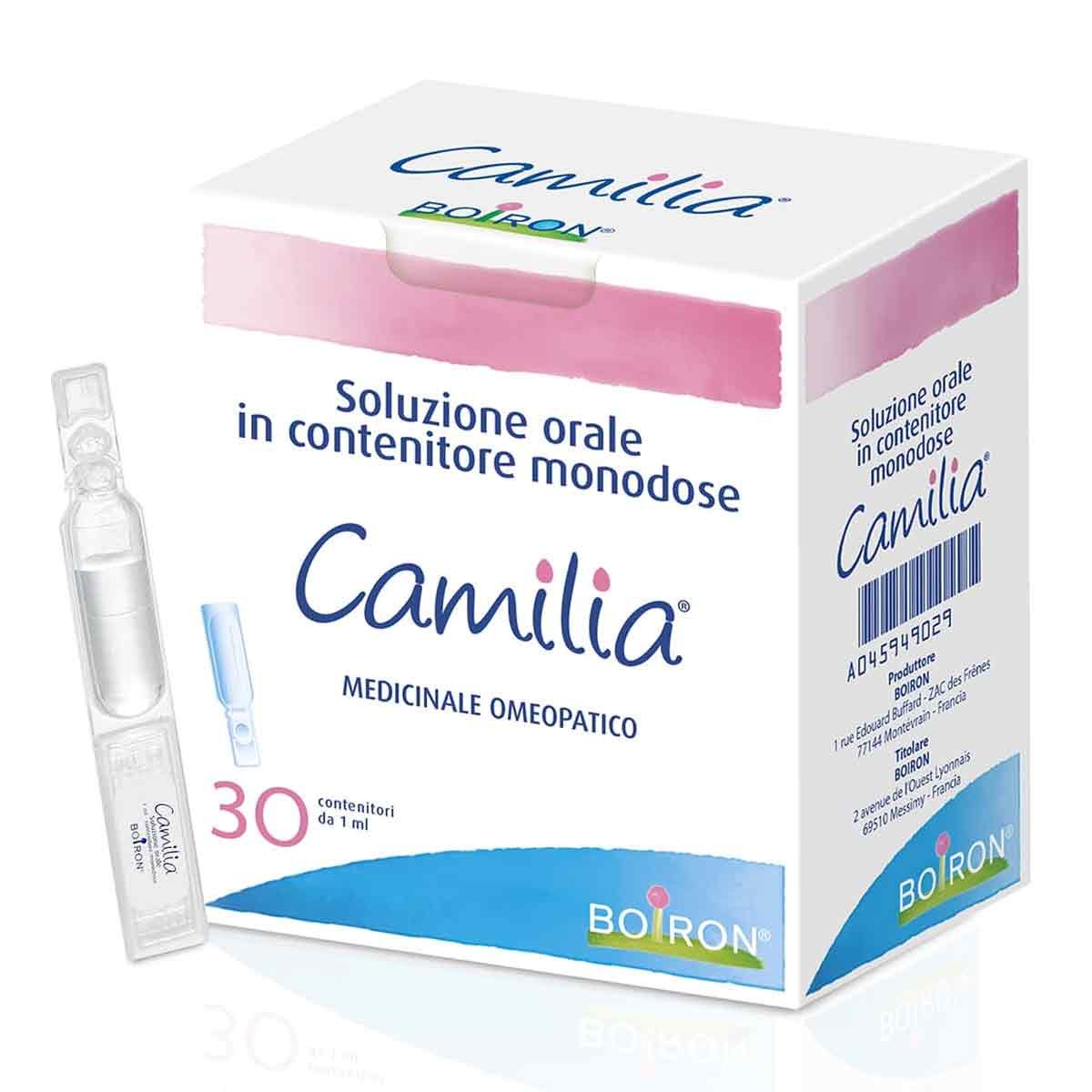 Boiron Camilia Soluzione 30 Contenitori Monodose 1ml