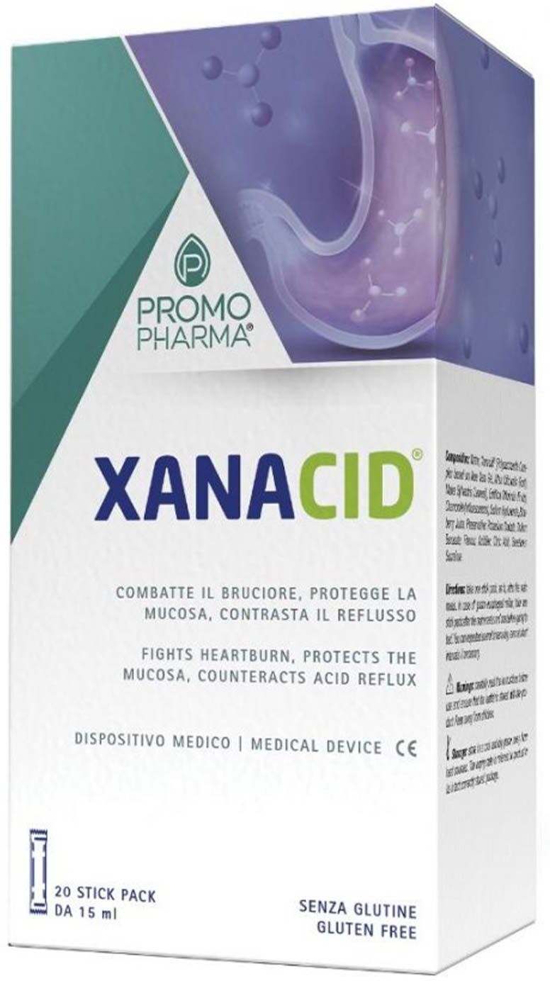 Promopharma Xanacid Trattamento Acidità 20 Stick