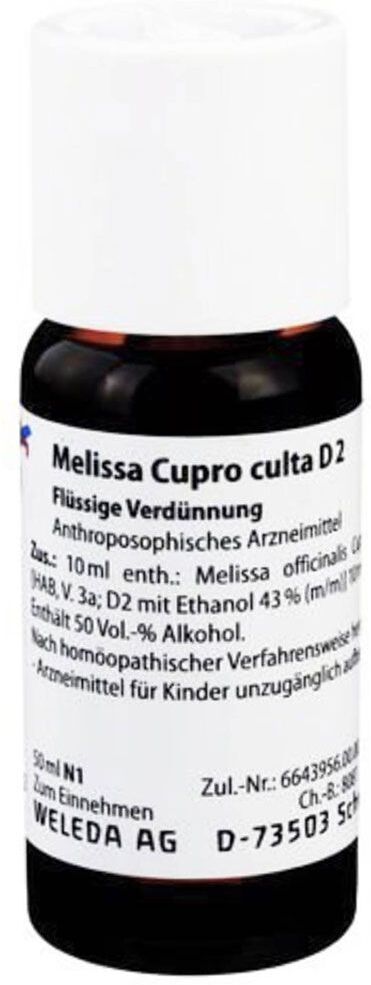 Weleda Melissa Cupro Culta D2 50ml