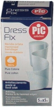 Pic Benda Dressfix Garza Idrofila Orlata 5x5m