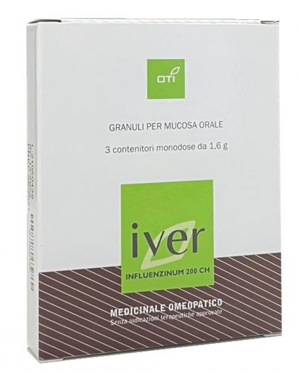 Oti Iver 200 Ch Medicinale Omeopatico 3 Fiale Globulari