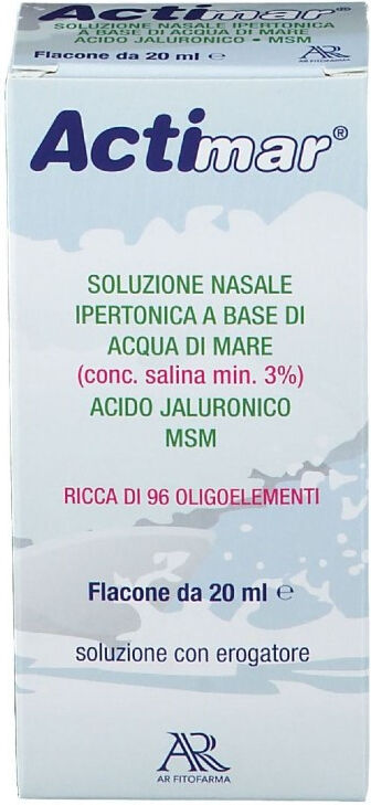 Actimar Soluzione Nasale Spray Salina 3% 20ml