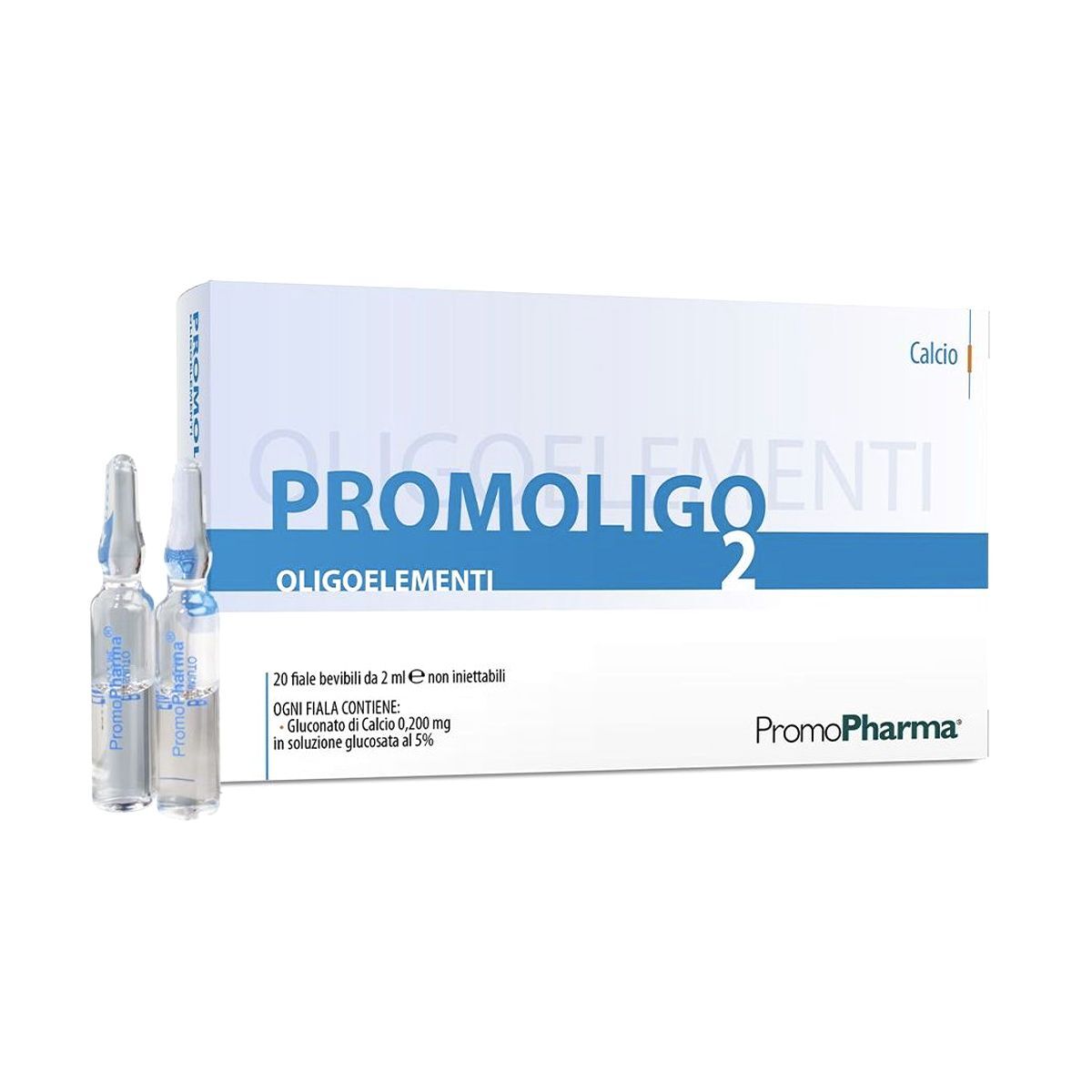 Promopharma Promoligo 2 Calcio 20 Fiale 2ml