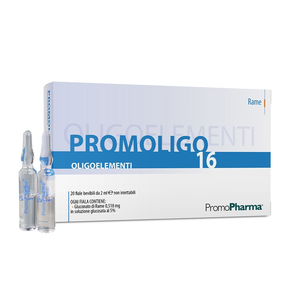 Promopharma Promoligo 16 Rame 20 Fiale