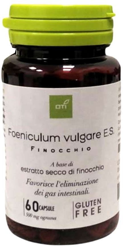 Oti Foeniculum Vulgare Estratto Secco Medicinale Omeopatico 60 Capsule