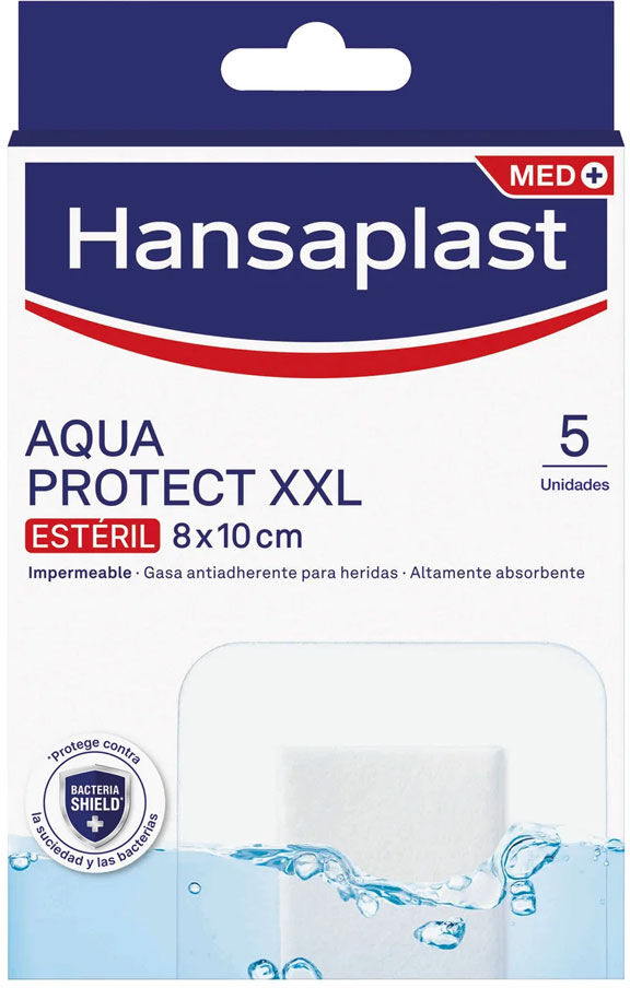 Hansaplast Aqua Protect Xxl 8x10cm 5 Pezzi