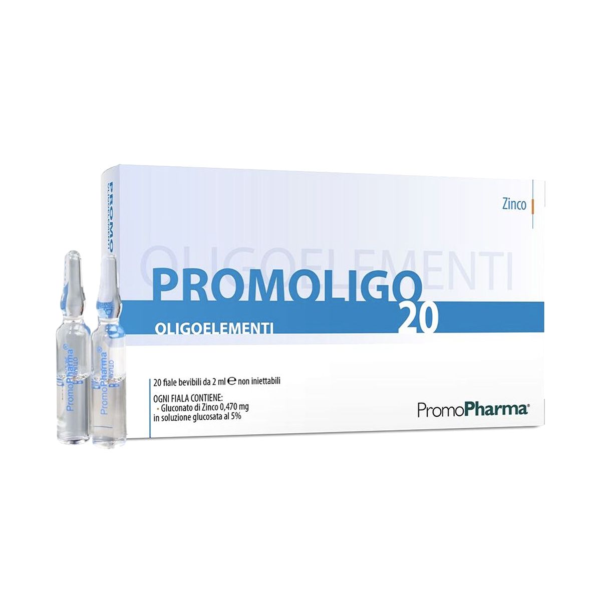 Promopharma Promoligo 20 Zinco 20 Fiale 2ml