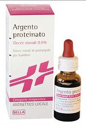 Sella Argento Proteinato Gocce Nasali 0,5% 10ml