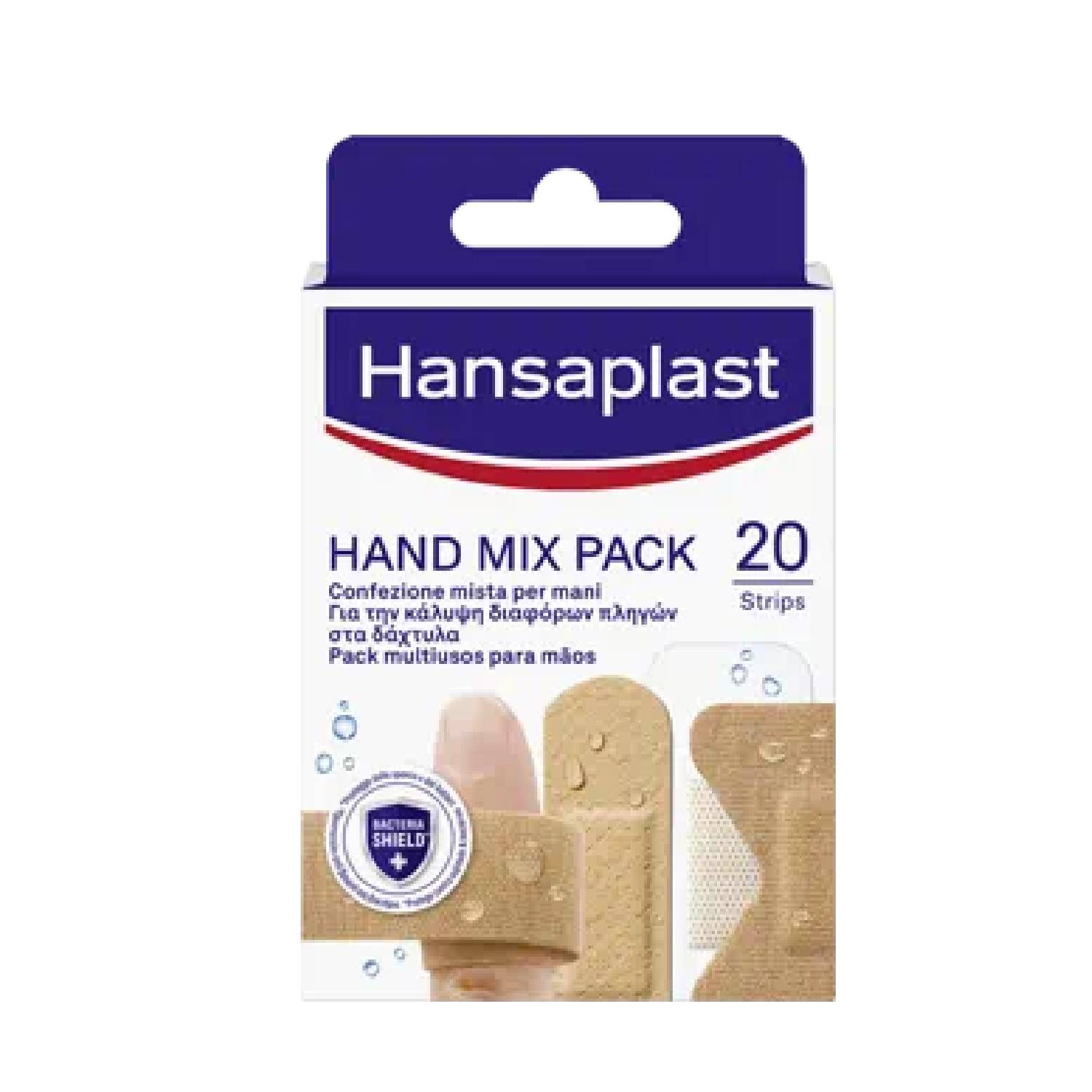 Hansaplast Hand Mix Pack 20 Cerotti