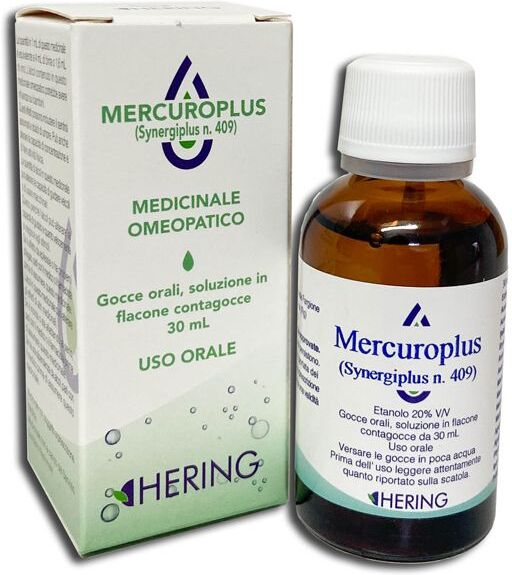 Hering Mercuroplus Gocce Medicinale Omeopatico 30ml