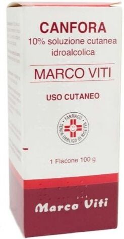 Marco Viti Canfora Soluzione Cutanea 10% Soluzione Cutanea Idroalcolica