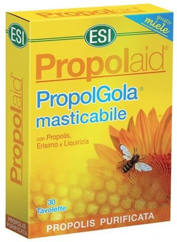 Esi Propolaid Propolgola Miele 30 Tavolette Masticabili