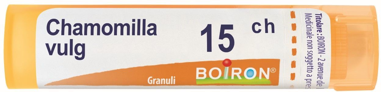 Boiron Chamomilla Vulgaris 15ch 80 Granuli Contenitore Multidose