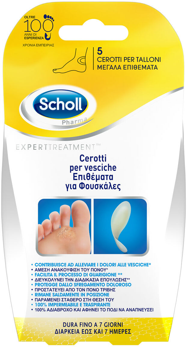 Dr.scholl Cerotti Vesciche Tallone 6 Pezzi